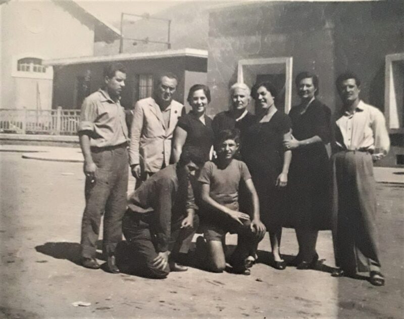 Nonna assunta con tutti i suoi figli
